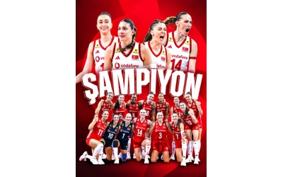 AVRUPA ŞAMPİYONU KIZLARIMIZ