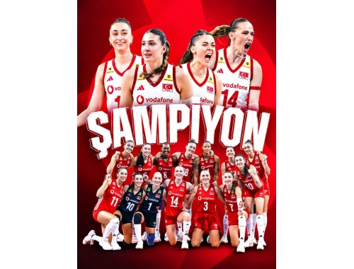 AVRUPA ŞAMPİYONU KIZLARIMIZ