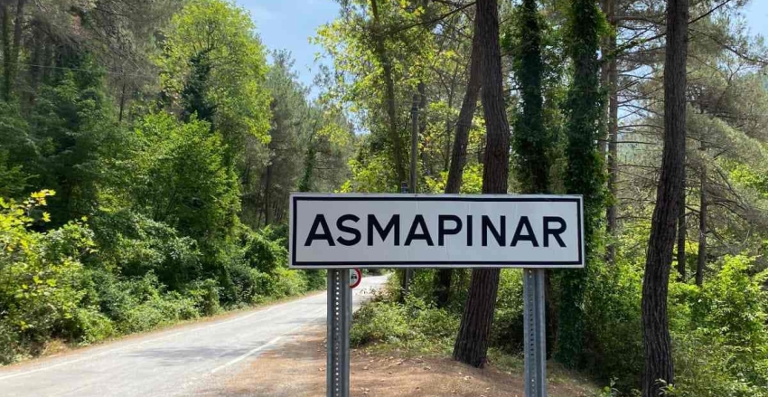 ASMAPINAR KÖYÜ GİRİŞİ