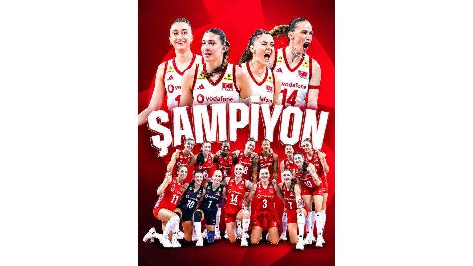 AVRUPA ŞAMPİYONU KIZLARIMIZ
